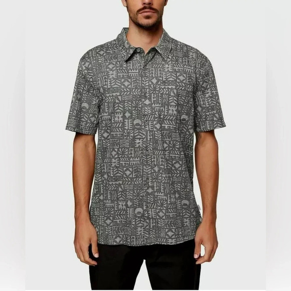 O'NEILL Men's S/S Button-Up Shirt BEACH BLVD XXL jack O’Neill - Picture 1 of 3